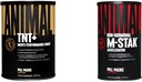 TNT + Test Booster & M- Stak Muscle Building Stack for Men - 21 Count