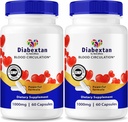Diabextan kapsulak - Maila osasuntsuetarako formula naturala, euskarri osoa, bitamina kapsula ongizate orokorra mantentzeko, Glyco Optimizer Reviews (120 kapsulak)