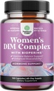 Natures Craft Potent DIM Supplement för kvinnor - Hormonbalans för kvinnor med DIM och Black Pepper Menopause Support och PMS Relief - Menopause Supplements Extra Strength 300mg per Servering