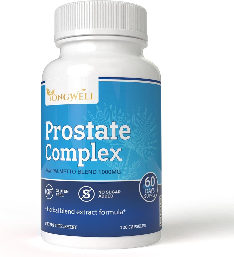 Prostate Complex, Saw Palmetto Blend 1000mg (120 kapsler)