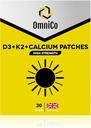 OmniCo - D3 + K2 + Kalsiumplaster – 30 Pack