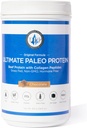 Ultimate Paleo Protein Pulber | Premium Grass Feed Beef Protein kollageenpeptiididega | Paleo Sõbralik, Gluteenivaba, Keto Sõbralik, Kunstlike magusainete või säilitusaineteta - Šokolaad, 30 Servingut