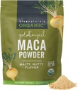 Viva Naturals Organic Maca Powder, Gelatiniseerd, 16 oz (1 lb) 
