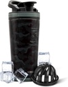 Ice Shaker Izolowana stal nierdzewna Shaker Butelka 124; 26oz, czarny camo 124; Zimno na 30 + Godziny 124; Izolowany Cup z Twist- na Agitator 124; Bezsodowa butelka do shake protein, Woda, Smoothies, Koktajle