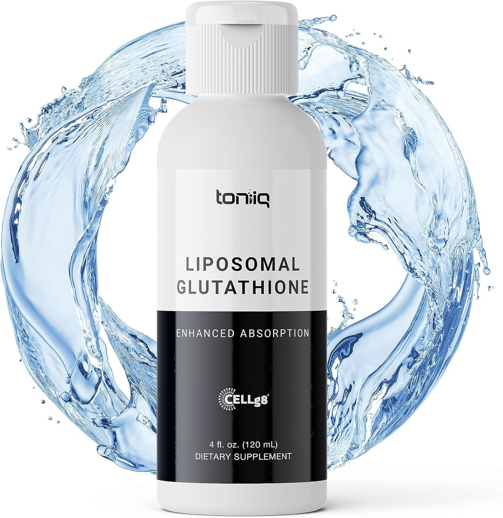 Lab Tested Ultra Biodispoñible Liposomal Glutathione - 4 fl. oz Mixable Wild Berry Natural Flavor - High Strength Glutathione Liquid - Third-Party Tested - Aumento da biodispoñibilidade Mellora da absorción