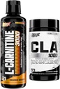 Recherche Nutrex Carnitine liquide 3000 - CLA 90 Gels souples - 1000mg Acide linoléique conjugué Mélange actif de l'huile de carthame