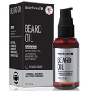 Beardbrand Bartöl für Männer mit Jojoba & Vitamin E – Weicht Geschwüre, Bedingungen Haut & Promotes Bartwachstum | Teakholz, Rosmarin, & Citrus Scent | 2 fl oz
