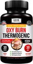Kaya Naturals Oxy Burn - Thermogenic Herbal Formula for Active Living - Non-GMO & Gluten- Free - 30 Count