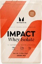 Myprotein Impact Whey Protein Isolate, 2.2 Lbs (40 Servings) Salted Caramel, 25g Protein & 6g BCAA Per Serving, Gluten-Free Shake for Muscle Strength & Recovery