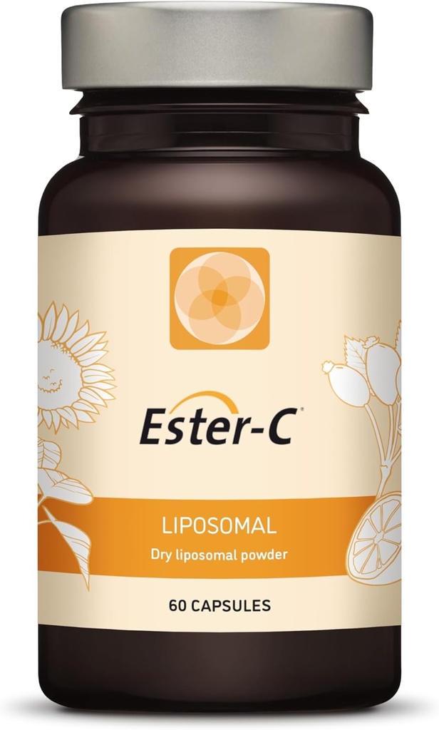 Ester C lipossomal - A única vitamina C Ester C em forma lipossômica para a melhor absorção (60)