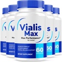 Vialis Max Pillerit miehille - Virallinen Vialis Max Premium Mies Tuki Formula nopeasti toimia energiaa, kestävyyttä ja suorituskykyä, Vialis Max kapselit Advanced Formula, 300 kapselia 5 kuukautta