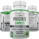 Eternal Zen Prostate Complete Herbal Health Support Supplements for Men, Saw Palmetto Stinging Nettle Pygeum Beta-sitosterol Reishi Shiitake, 90 Count Capsule