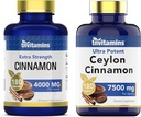 Tnvitaminas Complexo Cinnamon e Ceylon Cinnamon