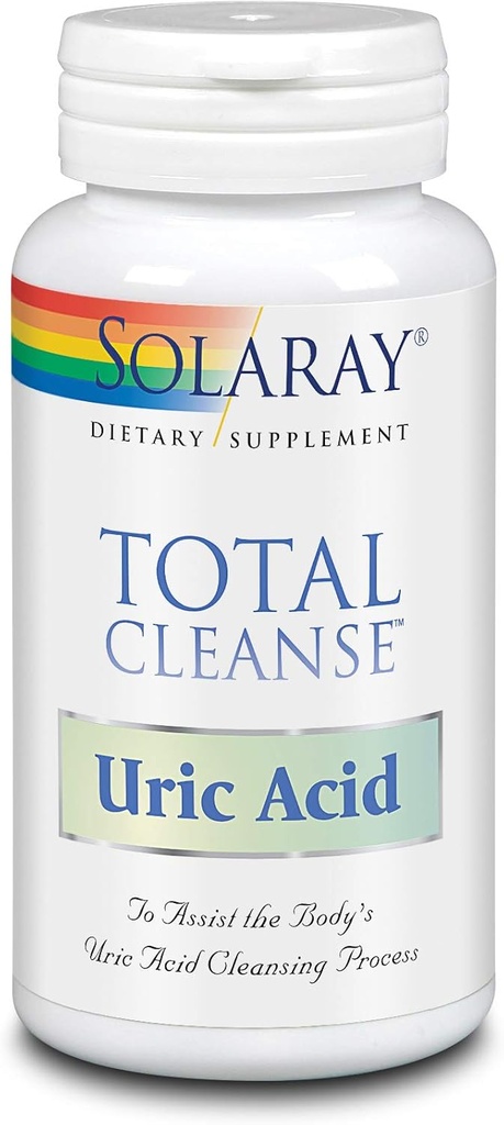 Solaray Total Cleanse 우릭산 60 태블릿