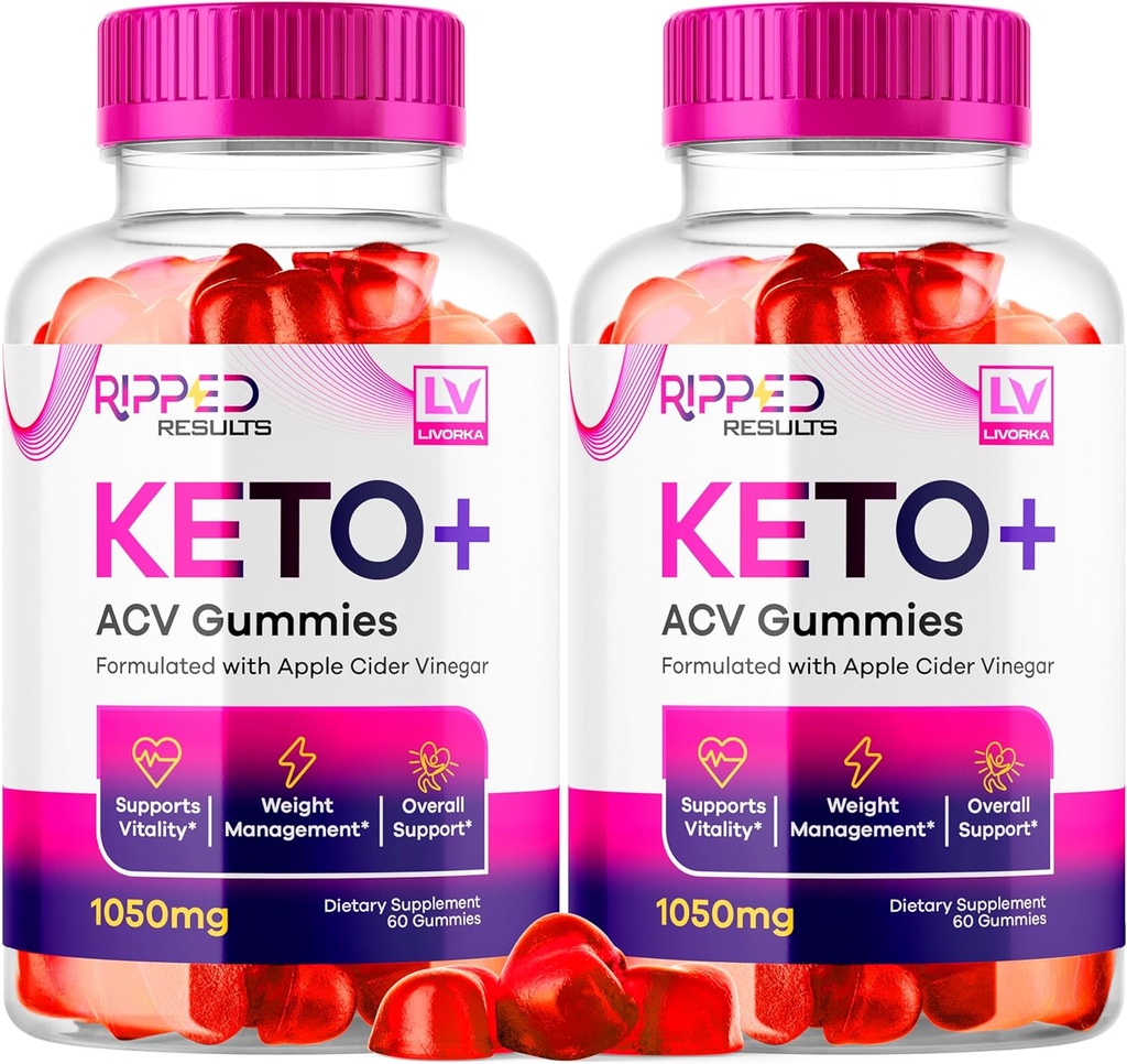 LIVOKA (2 Pack ripped fults Keto บวก Gammas, ripped fults Keto ACV Gamies 1050 MG, ripped Reccess Keto Gamies, ribed Kommato Kitto, ripped Citto, Ribed Cateto, 120 Gamies, gumies สําหรับ 2 เดือน