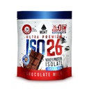 ISO26 Grass Fed Whey Protein Isolate with no Artificial sweeteners. Naturally Sweetened with Monk Fruit, 1.6 Pounds, 24 Servings, Chocolate Milk.