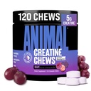 Animal Creatine Chews – 5g Creatine Monohydrate Tablets for Strength, Power & Training Recovery Support – Enhanced Absorption with AstraGin® – Convenient Chewable Format – 120 Tablets