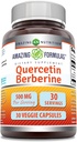 Hämmästyttävä Formula Quercetin Berberiini 250 Mg Berberiini ja 250 Mg Quercetin 