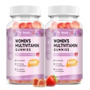 Totaria Sugar Free Multivitamin Gummies for Women 14+ w/Inositol, Iron, Folate, Biotin, Womens Daily Multivitamin Gummy w/Vitamin A, D, C, B, Support Hair, Skin, Energy, Immune, Strawberry Flavor