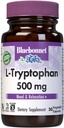 BlueBonnet L-Tryptophan 500 mg bitamina kapsulak, 30 konde