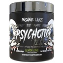 Insane Labz Psychotic Test, High Stim Testosterone Energy and Pump Boosting Pre-Workout Powder with DMAE Bitartrate, D Aspartic Acid, Creatine HCL and Glycerol Monostearate, 30 Servings (Lemon-Lime)