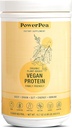 Proteína vegana baseada en plantas sen sabor - USDA orgánico con vitaminas, fibra, Omega 3, Turmeric, Kids Nutrition, Non-GMO, Dairy Free, Allergen Free, Sugar & Gluten Free
