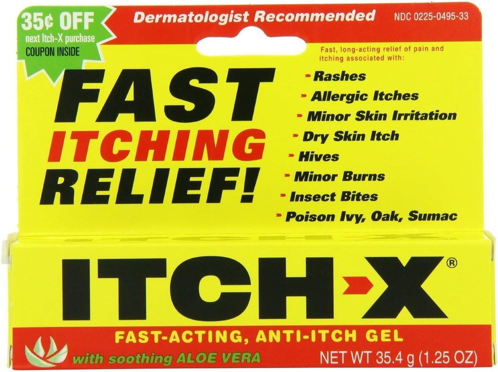 Sitch-x Anti-Itch Gel s Aloe Vera, 3 Počet