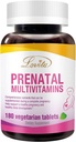 Lovita Prenatalis multivitaminok - Táplálkozási támogatás a terhesség előtt, alatt és után - 180 Vegetáriánus tabletta