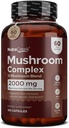 Mushroom Complex | Cordyceps Mushroom, Reishi, Shiitake, Maitake e Lions Mane Supplement. Un supplemento di 10-Mushroom per sostenere la vostra mente e corpo | 180 capsule di funghi