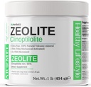 Zeolite Powder | 1 Pound - 454 g | Ultra FINE Less-Than 1 μm | Clinoptilolite 95% | 3X attivato | Sicuro, Gentle, & Efficace Energy | Polvere Zeolite originale (454 Serve) | Myherbalid