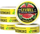 LyvWel 225mg Panchas de enerxía cafeína - Watermelon Ice 5-Pack (75 Pouches) - Refrixerante enerxía e foco - Guarana-Enhanced impulso limpo para os adestramentos e Grind