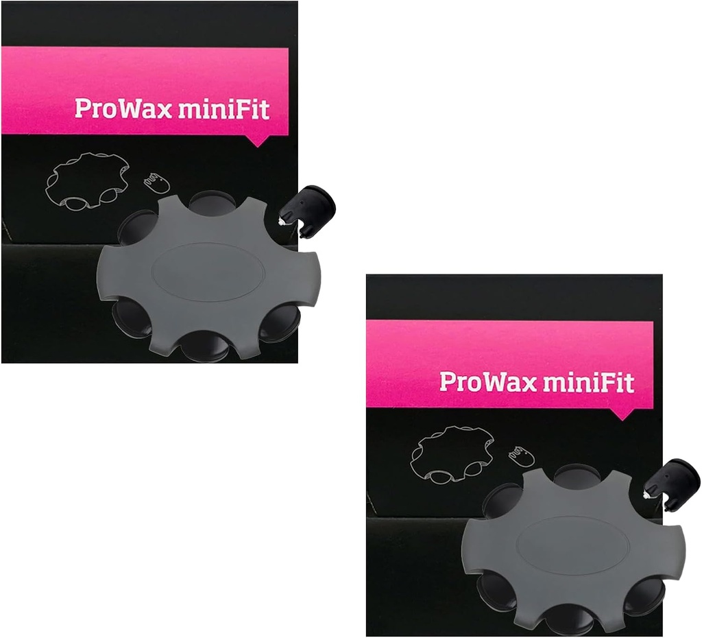 (12 Pcs) Minifit Prowax Els filtres de la Guarda Wax per a Oticon Here Aids, Oticon Minifit Hare Aids Syreve Parts for Kit Accessoris(2 Packs)