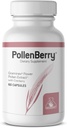 Graminex PollenBerry Dietary Supplement - G60 Concentrated Flower Pollen Extract, Cranberry Powder - Stöder hud, urinvägar och blåsa Hälsa - Naturlig antioxidant, 60 kapslar