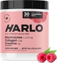 Harlo - Raspberry Salt Siclyte nước uống trộn với Bovine Colgen & sáng tạo raine Monohydrate Powder - Đồ uống năng lượng thường làm việc - Đồ uống năng lượng miễn phí đường - Phục hồi sau khi làm việc