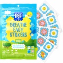 NATPAT Breathe Easy Stickers - Stuffy Patch dla dzieci i dorosłych - All- Natural Cold and Allergy Relief for Congestion, Chemical and Drug Free - BuzzPatch Natural Patch (24 Pack)