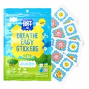 NATPAT Breathe Easy Stickers - Stuffy Patch for Kids and Adults - All-Natural Cold and Allergy Relief for Congestion, Chemical and Drug Free - BuzzPatch Natural Patch (24 Pack)