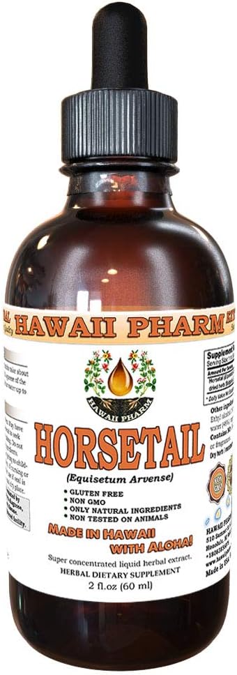 Hawaii Pharm Horsetail (Equisetum arvense) Extracción 2 Oz