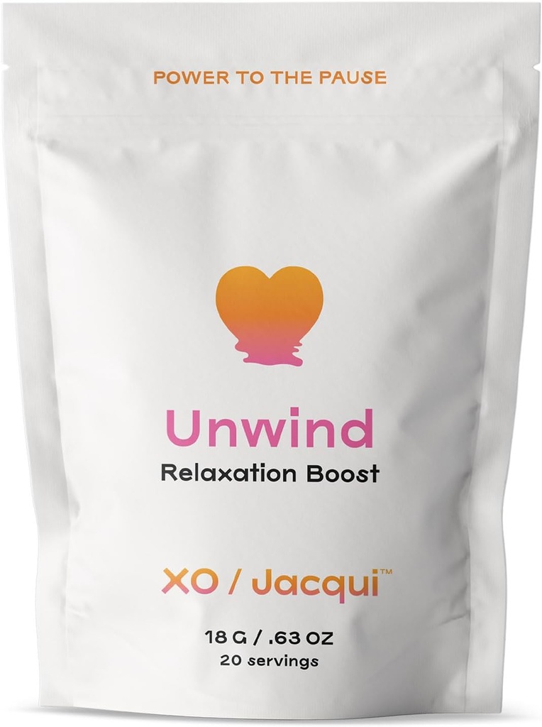Unwind Boost Calming Natural Organic Menopause תמיכה עבור מזון מתח - אבקת חלבון Add-on Booster - עוזר Relieve Menopausal סימפטומים - עם אורגני Chamomile, Lavender & לימון