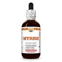 Myrrh Liquid Extract, Organic Myrrha (Commiphora myrrha) Tincture Herbal Supplement, Hawaii Pharm, Made in USA, 2 fl.oz