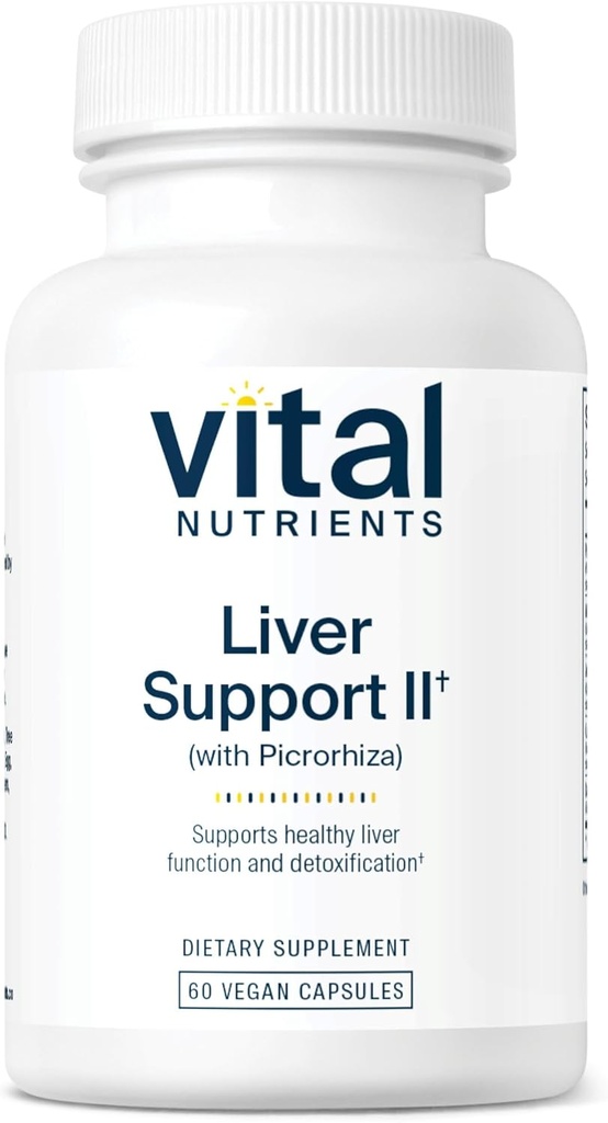 Nutrienti vitali de sprijin hepatic II cu Picrorhiza, Mulge si Curcumin Suplimentul Vegan 