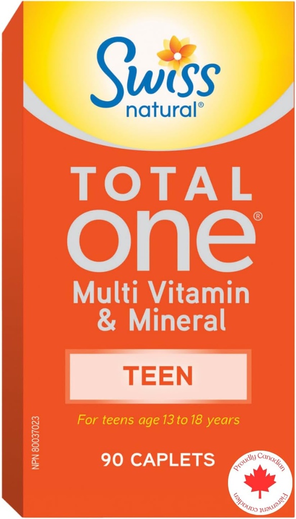 Swiss Natural Total 1 Teen Multi Vitamin Caplet