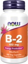 NOW Toidulisandid, vitamiin B-2 (Riboflaviin) 100 mg, energia tootmine *, 100 Veg kapslit