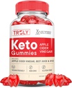 Truly Keto ACV Gummies Advanced Formula 1000MG Veramente Keto Gummies Aceto di sidro di mele formulato con polvere di succo di barbabietola di melograno B12 Vegan Non OGM 60 Gummys