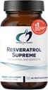 Progetti per la salute Resveratrolo Supreme - Trans Resveratrolo da giapponese Knotweed + Quercetin - Integratore di supporto cardiovascolare sano e non OGM (60 capsule)
