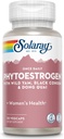 SOLARAY Én gang daglig Phytoøstrogen - Phyto Østrogen supplement til kvinder med sort kohosh, Dong Quai, Wild Yam, Soy Isoflavones - Kvinder sundhedsstøtte - 60- dag garanti, 30 Servering, 30 VegCaps