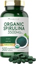 Carlyle Organic Spirulina Tablets 3500 mg