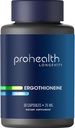 ProHealth Ergothioneine 5X Strength. 25mg Klinik Araşdırma Dose. İnformasiya Cognition, Heart Health Essential Longevity Vitamin 25 mg/Serving, 30 Xidmət