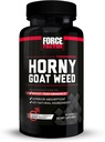 Force Factor Horny Goat Weed for Men, Natural Vyrs Drive and Vitality Additive with Natural Ingredients for Superior Absorption, Fundamental Series, 750mg, 60 Capsules