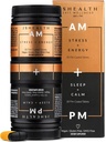 JSHealth Vitamins, AM + PM Formula | Daily Multivitamin for Women and Men (60 Tablets, 30 Day Supply)