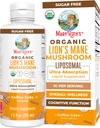 MaryRuth Organics Lions Mane Supplement | Ultra Absorption Liposomal | Full Spectrum Lõvi Mane Seene | 200mg Beeta-Glucans Per Serving | USDA Organic | Vegan | 7,6 oz | 15 Servingut